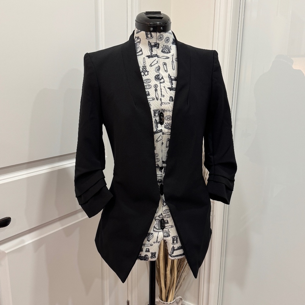 Rachel Zoe Black Casual Blazer